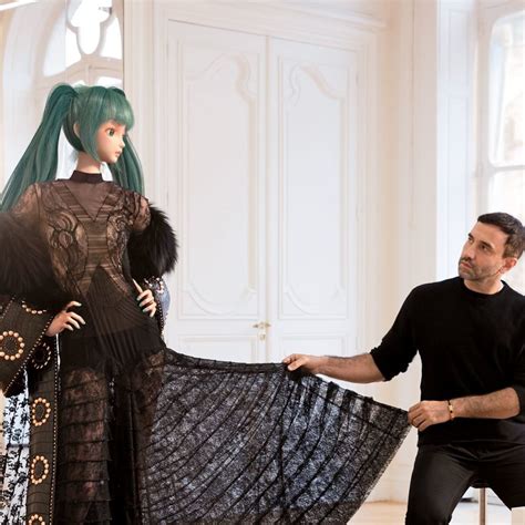 riccardo tisci for givenchy vogue|hatsune miku met gala.